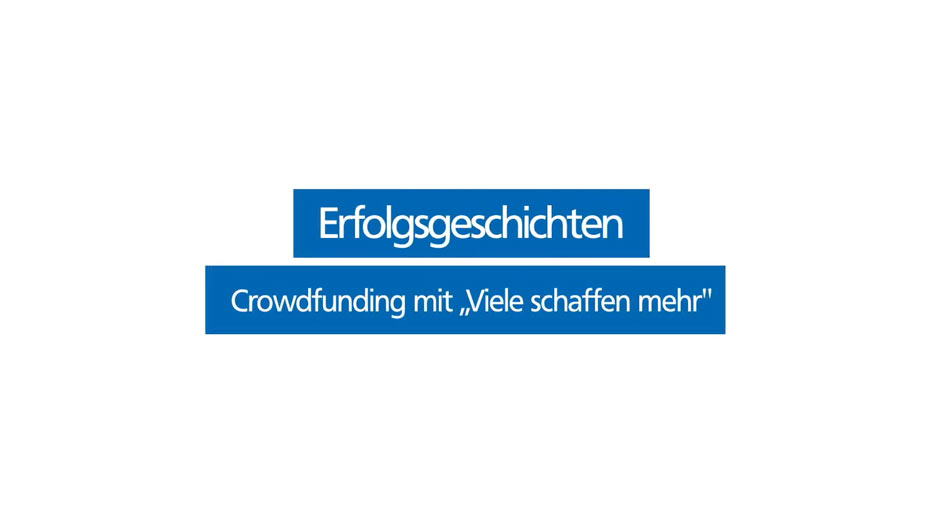 Crowdfunding Viele Schaffen Mehr Volksbank Raiffeisenbank